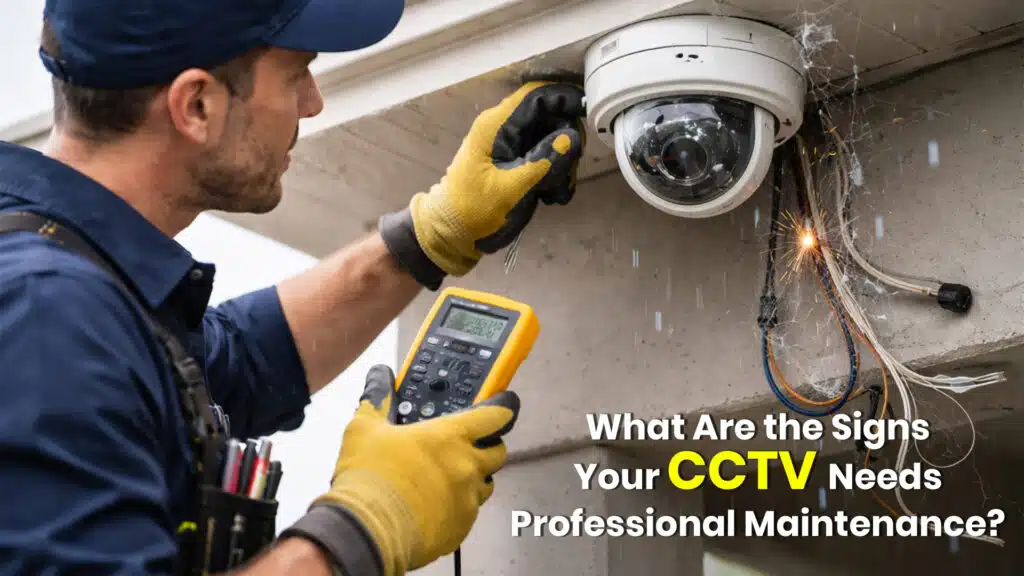 What are the Signs Your CCTV Needs Professional Maintenance?