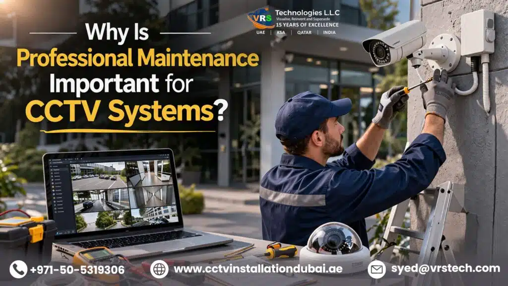 Why Is Professional Maintenance Important for CCTV Systems? Why Is Professional Maintenance Important for CCTV Systems?